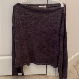 Treasure & Bond Blue Wide Neck Top, S, Never Worn